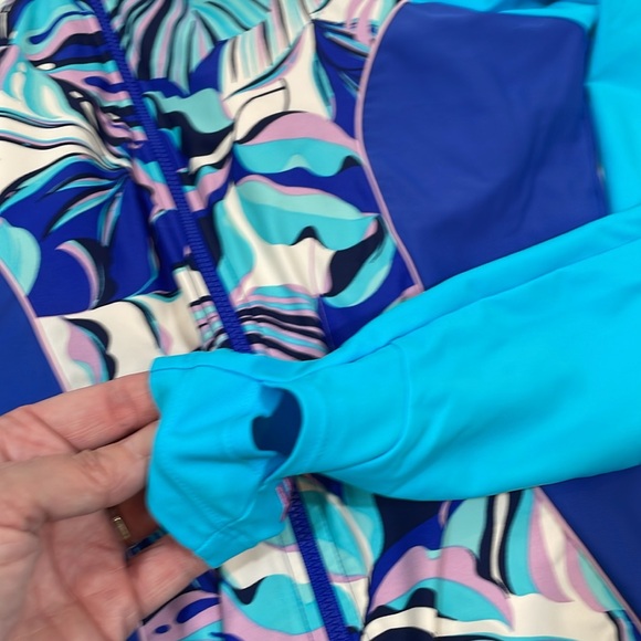 Coolibar Escalante Long Sleeve Swimsuit Size L EUC - Picture 9 of 14